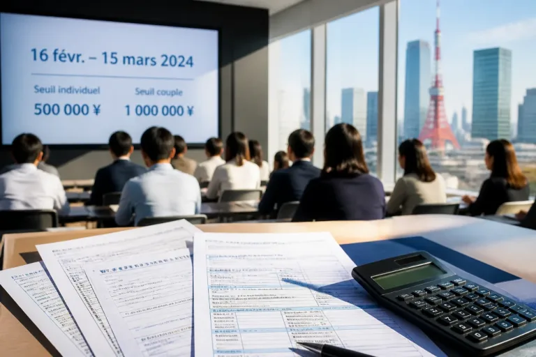 Déclarations fiscales au Japon : qui doit déclarer en 2024 et webinaires gratuits d'information
