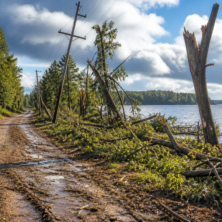 Une deuxième tornade confirmée au Québec le 21 juillet, EF0 près de Saint-Donat