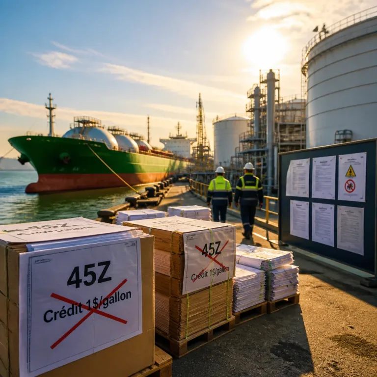 Les changements fiscaux américains freinent l'importation de biocarburants, selon Valero