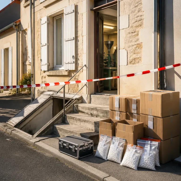 Quatre ans de prison pour l'hôte d'une « usine » de méthamphétamine trouvée dans son sous-sol