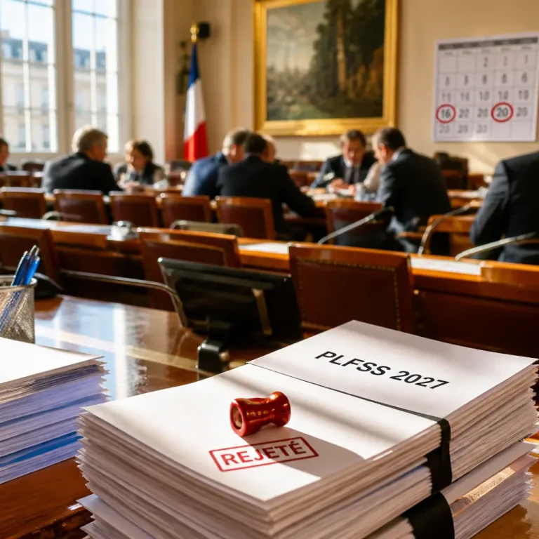 La commission des Affaires sociales rejette le PLFSS 2027, signal politique fort avant l'hémicycle