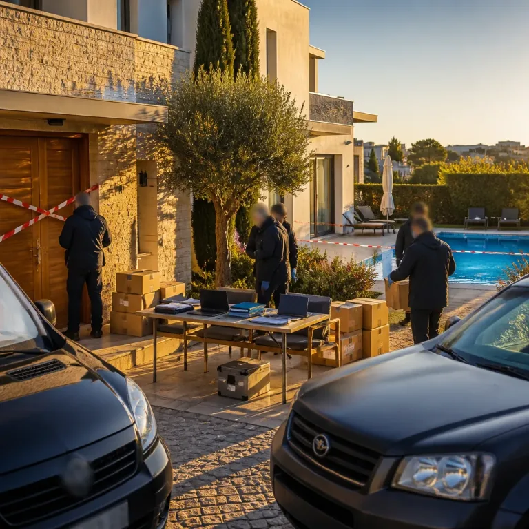 Fisc grec : une déclarée sans domicile retrouvée dans une villa, soupçons sur 98 M€ de fausses opérations