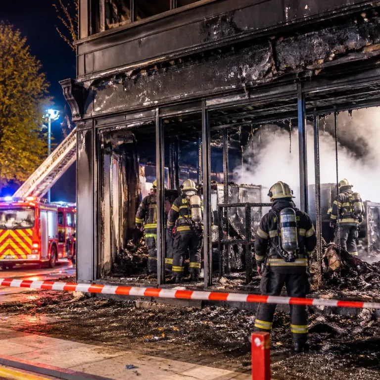 Incendie suspect à Montréal : le propriétaire parle d'un possible crime haineux et d'un million de dollars de dégâts