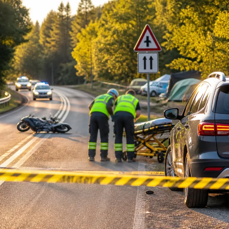 Un motocycliste de 74 ans grièvement blessé après un dépassement interdit sur la route 220