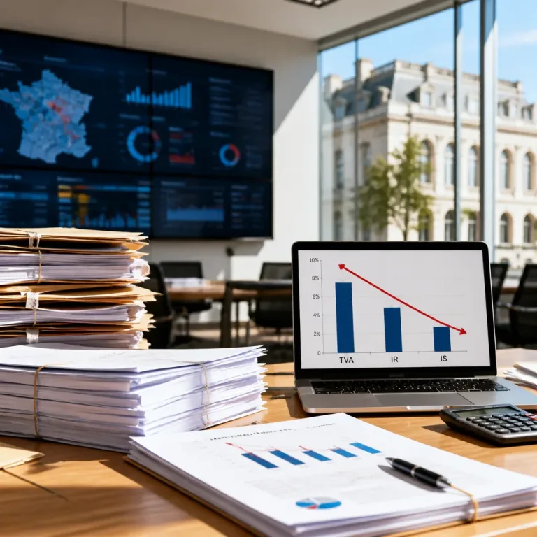 Receipts fiscales en hausse au S1 2026, mais le déficit public devrait rester au‑dessus de 5%