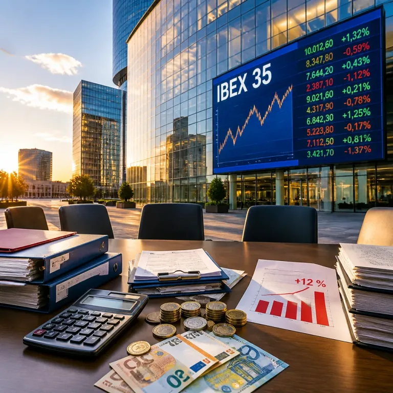 Les entreprises de l'Ibex 35 voient leur charge fiscale augmenter de 12 % en 2025