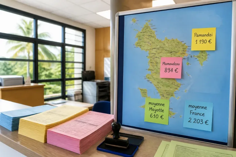 Impôt sur le revenu: Mayotte affiche les montants moyens les plus faibles de France