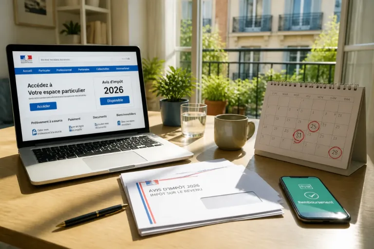 Remboursements d’impôt 2026: avis en ligne fin juillet et prélèvements à partir du 25 septembre