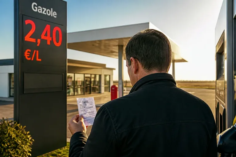 Hausse de 40% du diesel : l'État perd 80 M€ au premier semestre, explication du paradoxe fiscal