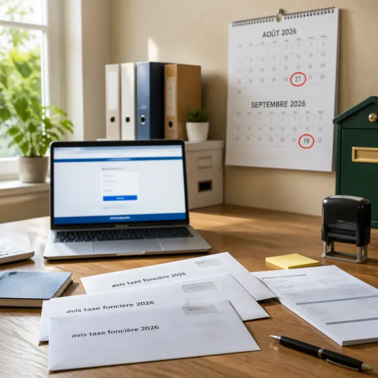 Taxe foncière 2026 : dates de mise en ligne, envoi papier et revalorisation à connaître