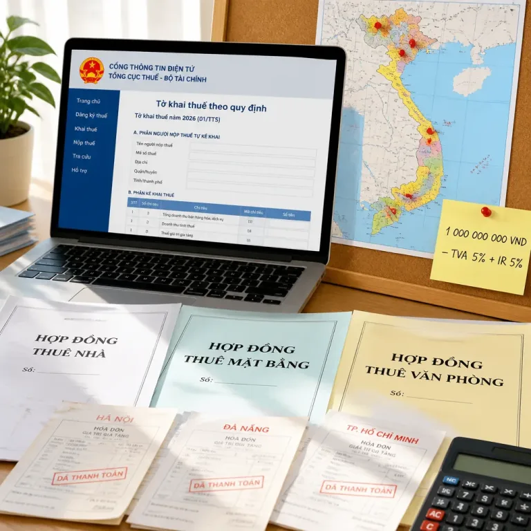 Locations immobilières au Vietnam dès 2026: un seul dépôt, taxes dues dans chaque localité