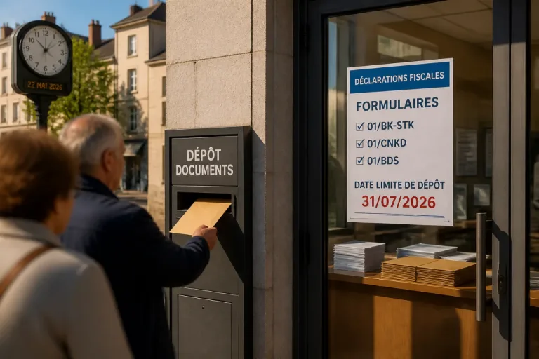 31 juillet 2026 : échéance fiscale pour ménages et entreprises individuelles utilisant comptes bancaires ou portefeuilles électroniques