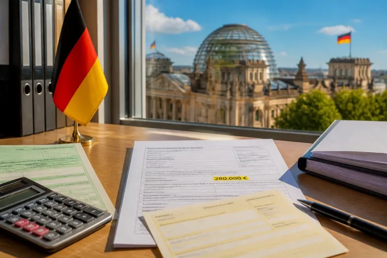 Allemagne: nouvelle tranche d’impôt au-delà de 280 000 € et durcissement des arrêts maladie