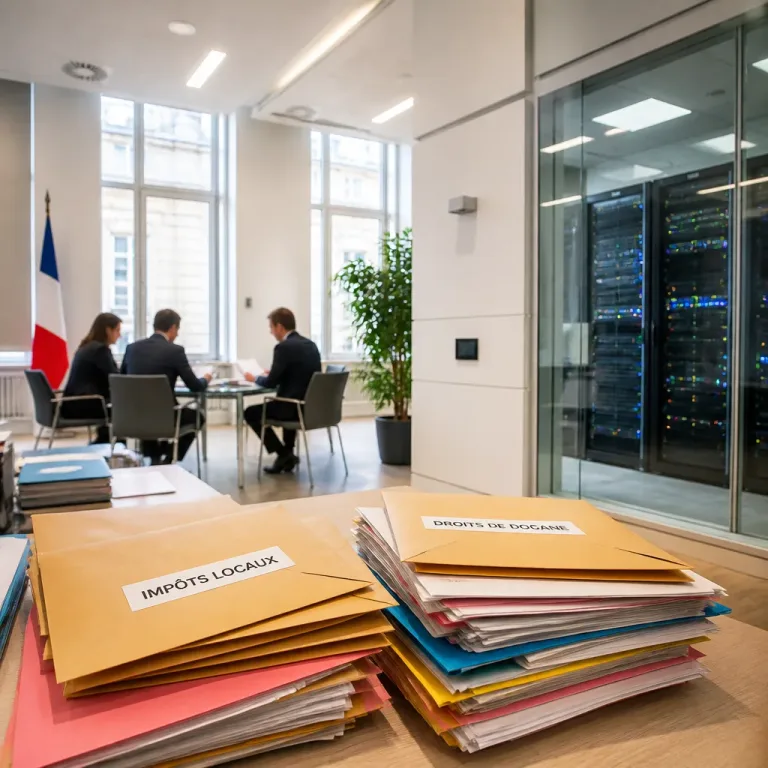 Le Trésor conserve le recouvrement des impôts locaux et des droits de douane, assure le ministère
