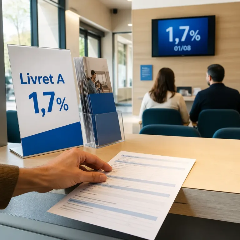 Le taux du Livret A porté à 1,7% : un soutien mesuré aux épargnants face à l'inflation