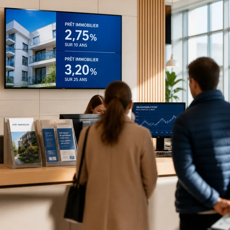 Les taux immobiliers en France restent stables en juillet malgré la hausse de la BCE