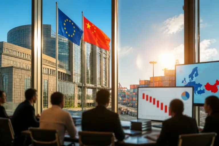 Bruxelles et Pékin s'accordent trois mois pour désamorcer un risque de guerre commerciale