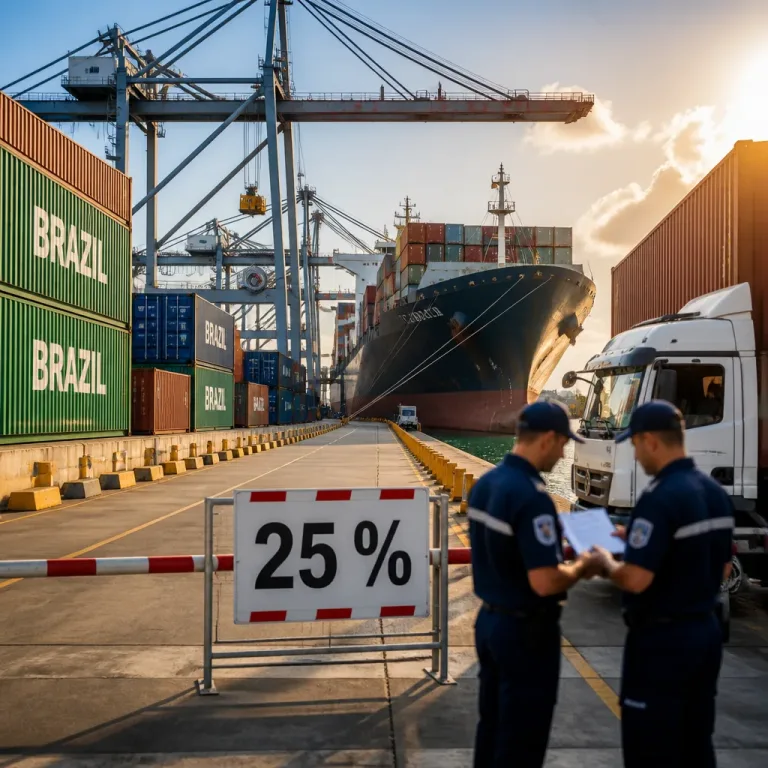 Washington impose des surtaxes de 25% sur une large partie des exportations brésiliennes