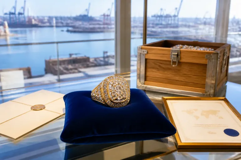 Suppression des droits : Anvers célèbre l'exonération américaine par une bague géante offerte à Trump