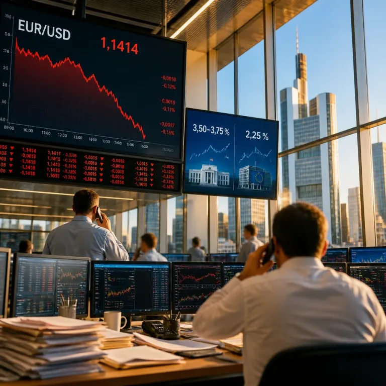 L'euro sous pression : l'effet Warsh creuse l'écart avec le dollar et pèse sur les marchés