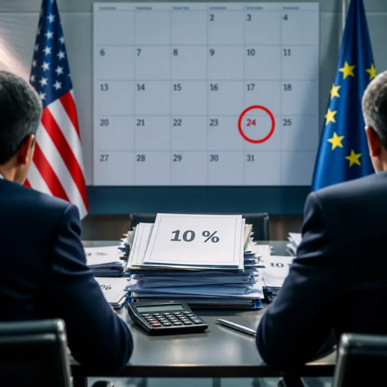 La Suisse sous pression : l'incertitude sur les droits de douane face à une échéance américaine