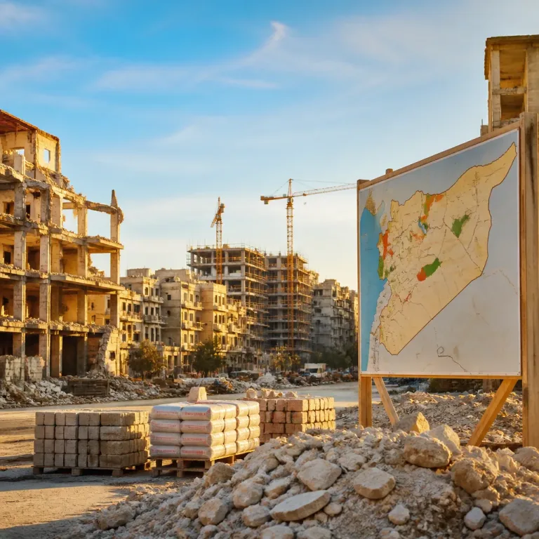 La reconstruction syrienne nécessite 216 milliards de dollars, et le FMI observe une reprise accélérée