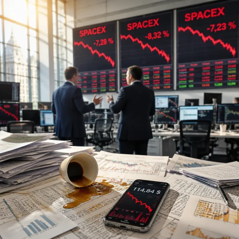 SpaceX déçoit partiellement les marchés malgré une croissance du chiffre d'affaires, le titre perd 12% puis -8%