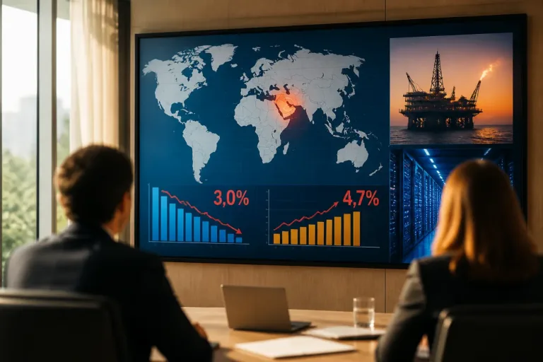 Le FMI revoit à la baisse la croissance mondiale 2026, l’IA compense partiellement la guerre au Moyen-Orient