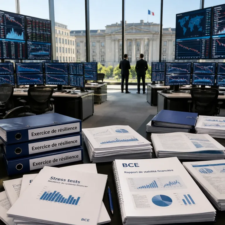 La BCE alerte : banques de la zone euro solides mais vulnérables aux chocs géopolitiques