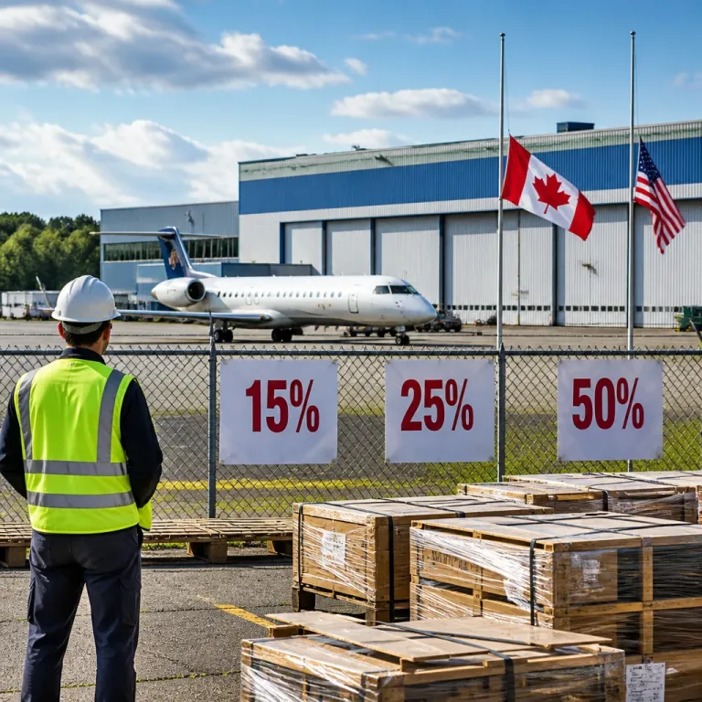 Trump menace de bloquer les ventes de Bombardier alors que le Canada instaure de nouvelles surtaxes