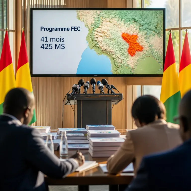 La Guinée signe un accord préliminaire avec le FMI pour un programme de 41 mois et 425 M$