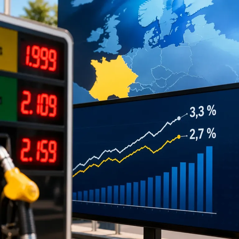 L'inflation dans la zone euro repart à la hausse à 3,3 % en août, la France reste en dessous de la moyenne