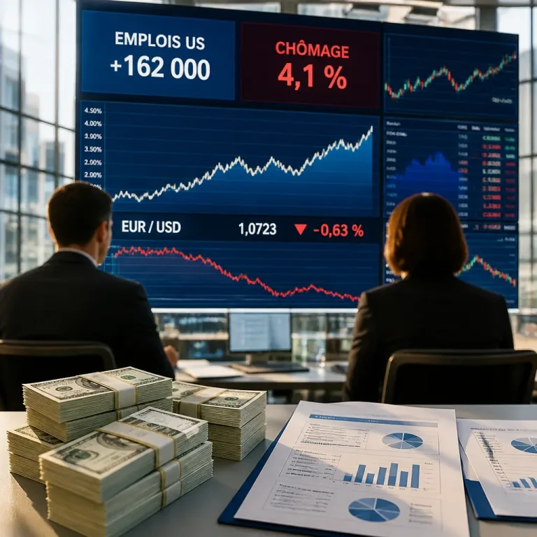 Les créations d'emplois aux États-Unis explosent en août, pression sur les marchés et la politique monétaire