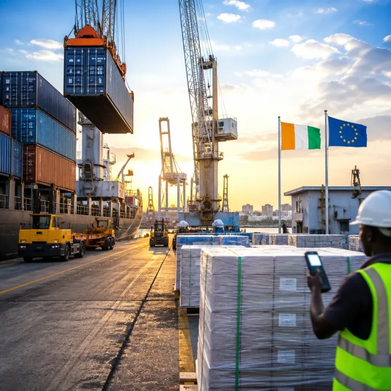 La Côte d'Ivoire ouvre la quatrième phase du démantèlement tarifaire avec l'UE : 1 074 lignes concernées