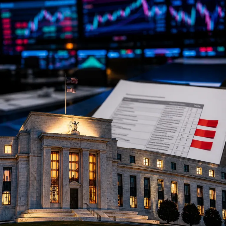 La Fed maintient ses taux, trois voix réclament une hausse de 0,25 point