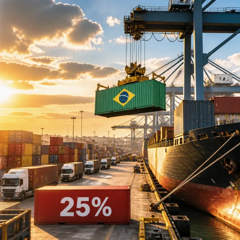 Les États‑Unis frappent le Brésil par des droits de douane à 25% : conséquences pour le commerce mondial