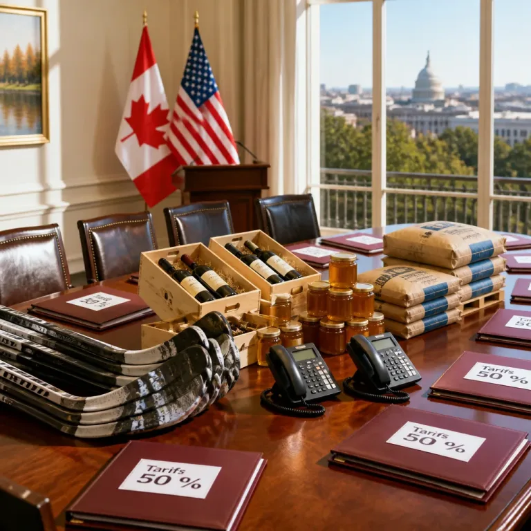 Washington menace d’un tarif à 50 % sur 28 milliards $ d’importations canadiennes, négociations en cours