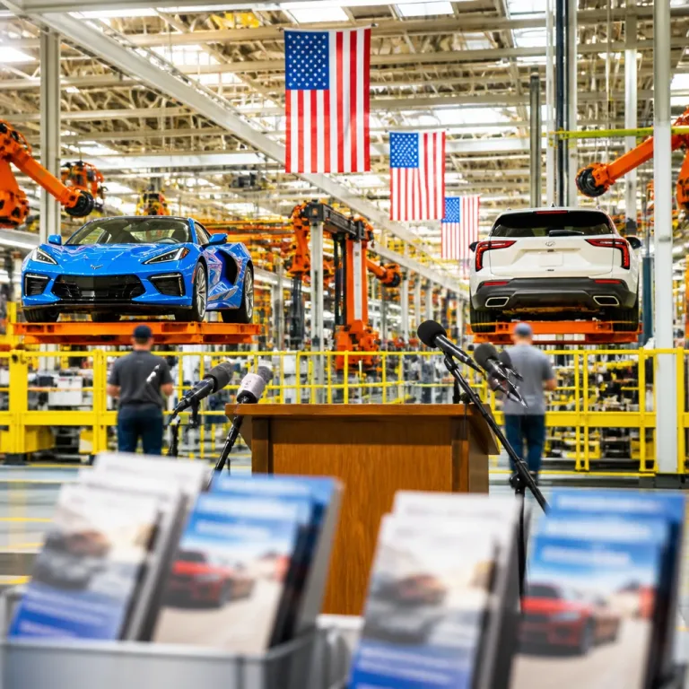 Trump défend les droits de douane et célèbre le redressement de l’industrie automobile américaine