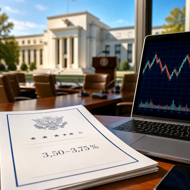 La Fed maintient ses taux (3,50–3,75 %) et affiche une prudence face à l'inflation