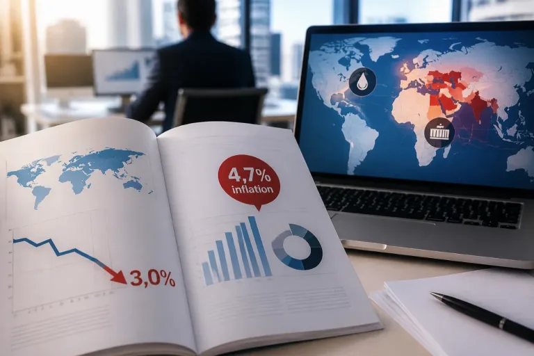 Le FMI rabaisse ses prévisions 2026 : la croissance mondiale pénalisée par les conflits au Moyen‑Orient