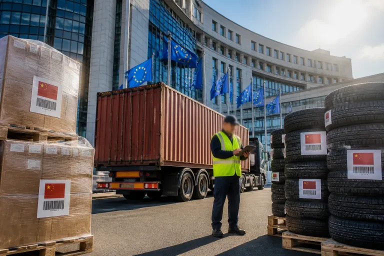 Bruxelles relève fortement les droits sur les pneus chinois : impact direct sur le marché européen