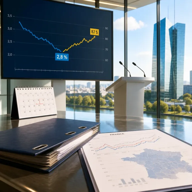 Inflation à 2,8 % en zone euro: vers une pause de la BCE malgré le pétrole