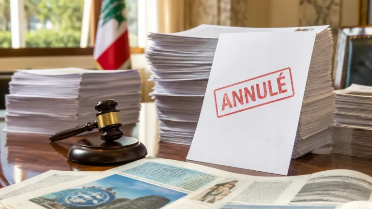 Le Conseil constitutionnel libanais annule des dispositions-clés de la loi de réforme bancaire, relançant l'incertitude sur l'accord FMI