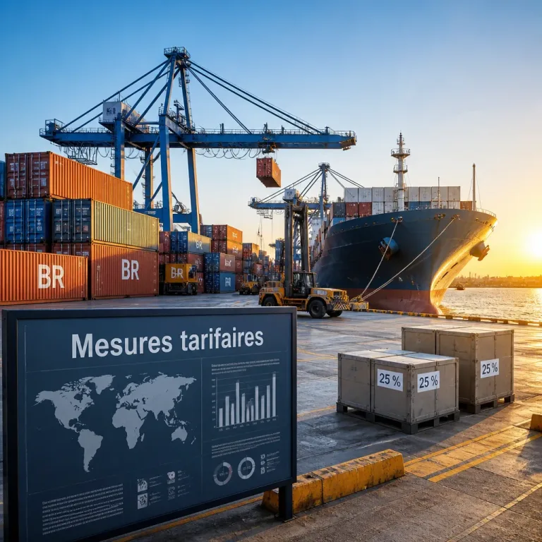 Washington impose des surtaxes de 25 % sur une large palette d'exportations brésiliennes