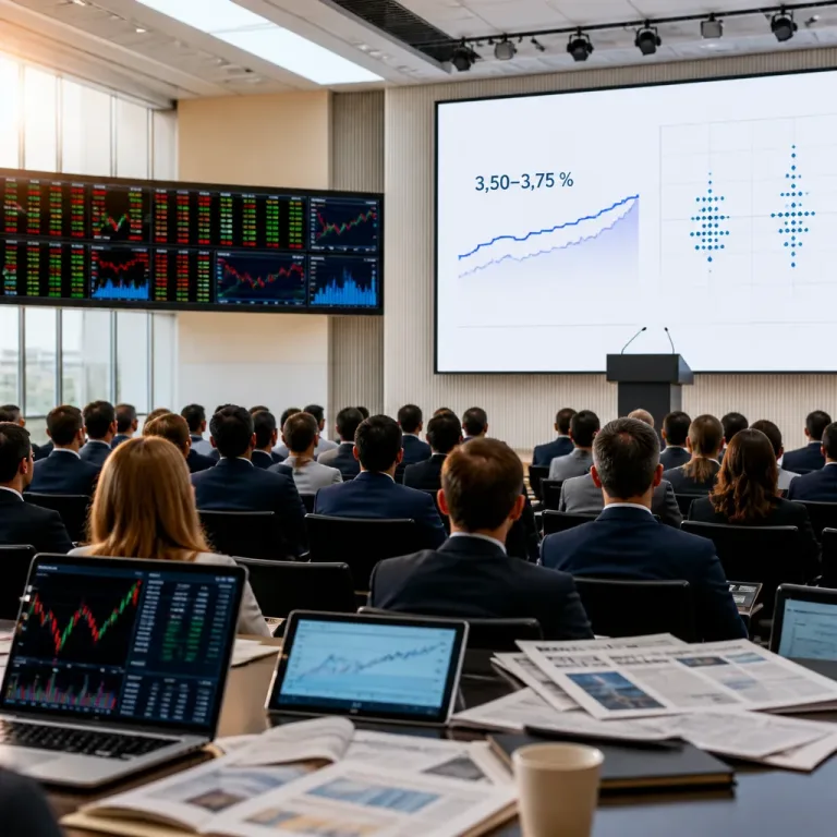 La Fed garde sa fourchette de taux à 3,50–3,75 % et place l'attention sur la conférence de Kevin Warsh