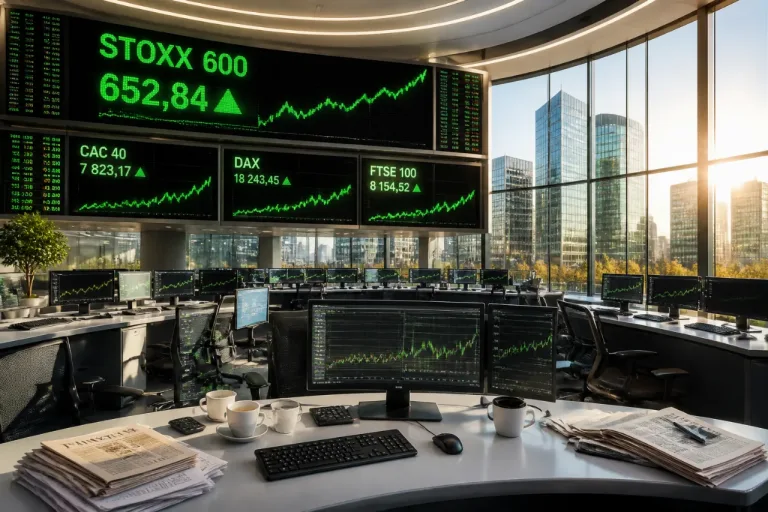 Les Bourses européennes soutenues par l'atténuation des craintes de resserrement monétaire