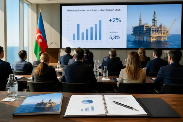 La Banque mondiale anticipe +2% de croissance pour l’Azerbaïdjan en 2026