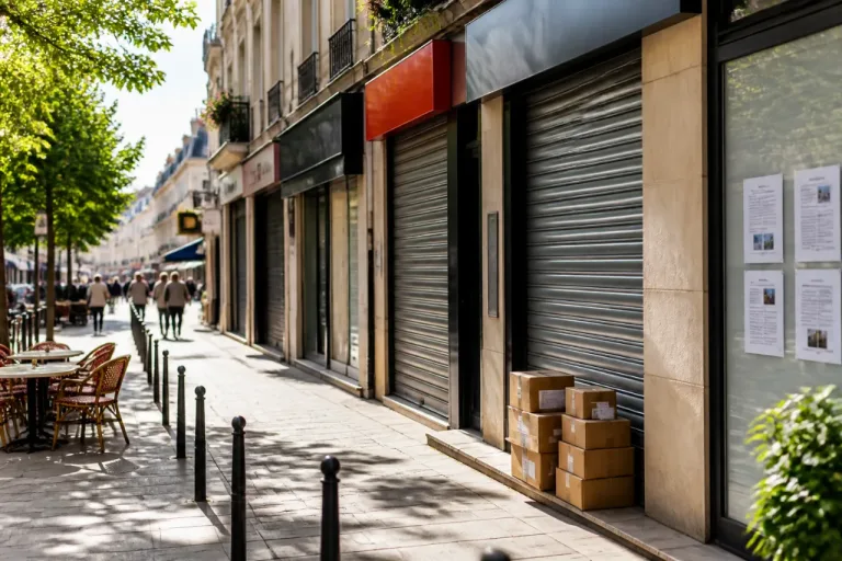 La montée du e‑commerce met durablement sous pression les centres‑villes français