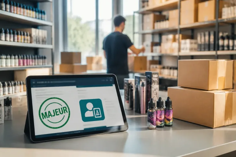 Les acteurs indépendants de la vape imposent un contrôle d'âge renforcé sur leurs sites e‑commerce