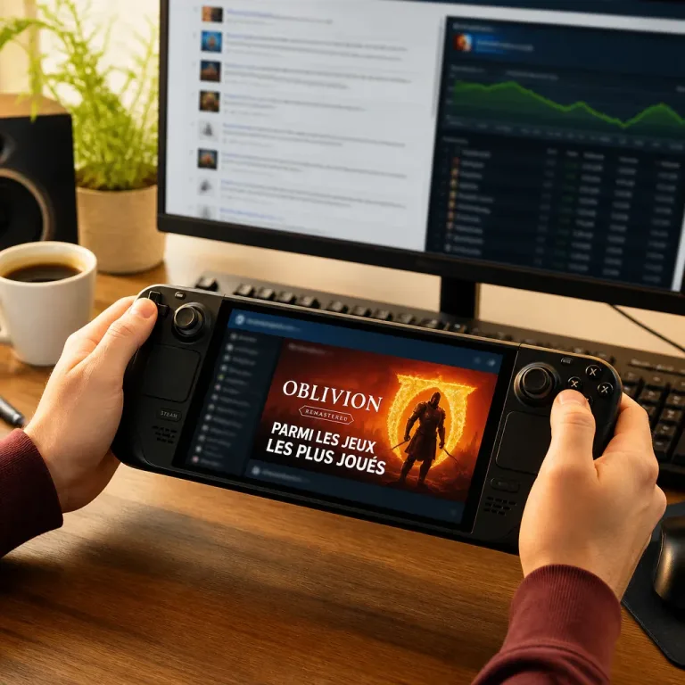 Steam affiche Oblivion Remastered comme populaire sur Steam Deck : une affirmation contestée